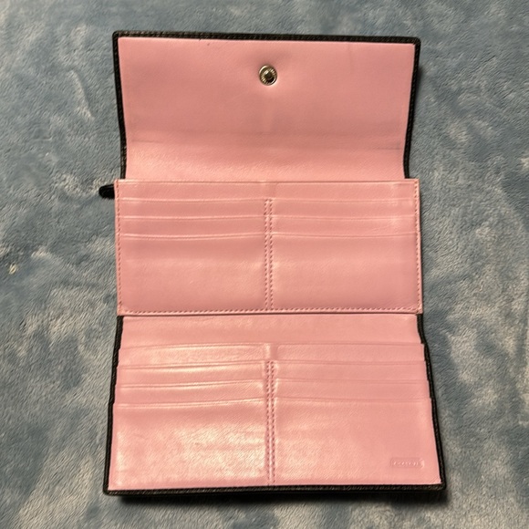 Coach leather ladies wallet - Picture 2 of 5